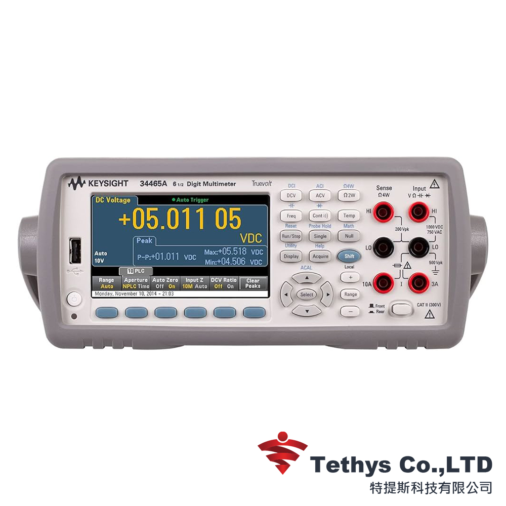 Keysight 34465A 六位半萬用電錶 - 特提斯科技