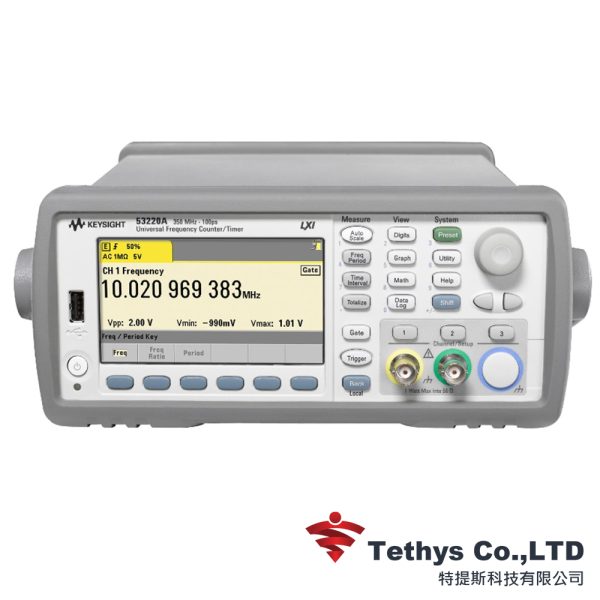 Keysight 53220A 350 MHz 通用計頻器/定時器